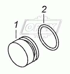 740.1003434 Заглушка с кольцом