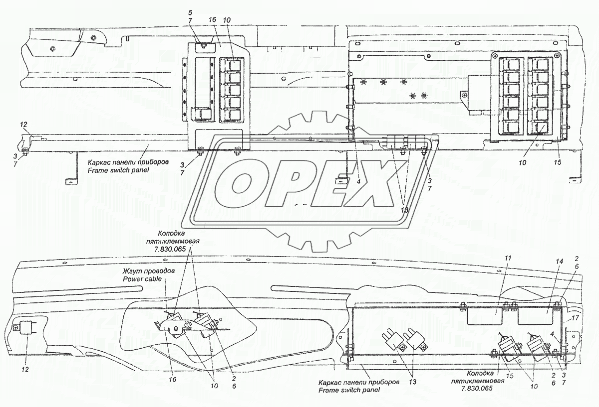 4308-3747001-50 Установка реле