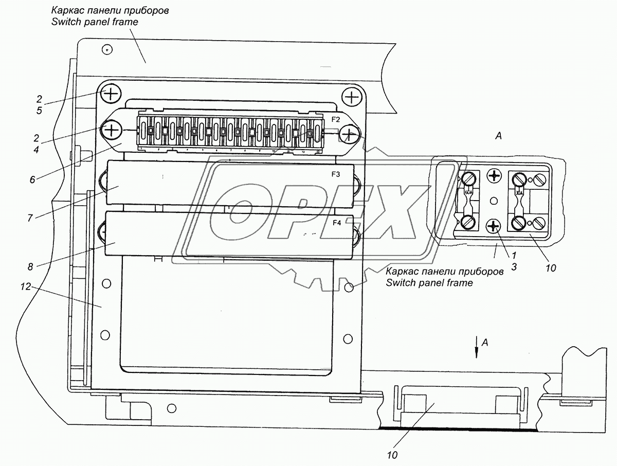 4308-3722001-30 Установка предохранителей