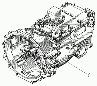 Коробка передач (комплект для запасных частей)