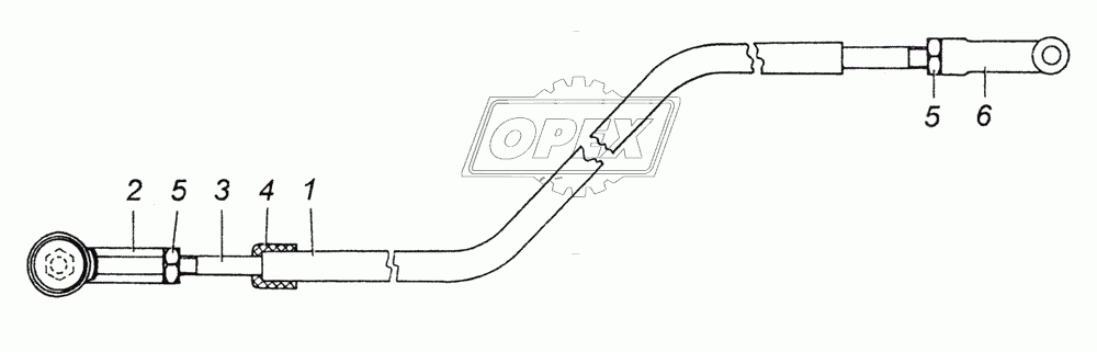 54115-1108040 Толкатель в сборе