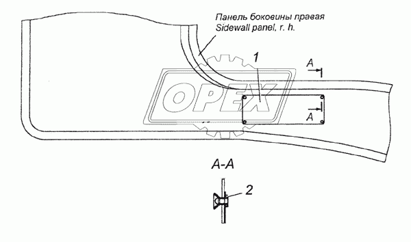 5320-3904001 Установка заводской таблички