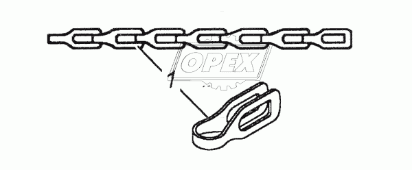 5320-1015162 Цепочка в сборе