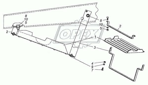 4310-1301005 Установка кожуха радиатора