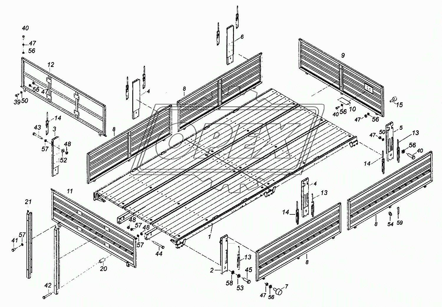 43505-8500010-70 Платформа