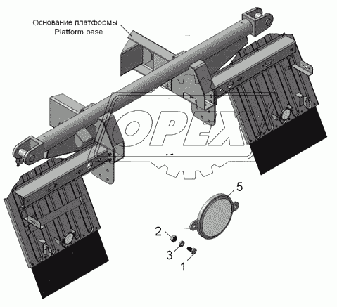 45142-8208003 Установка задних световозращателей