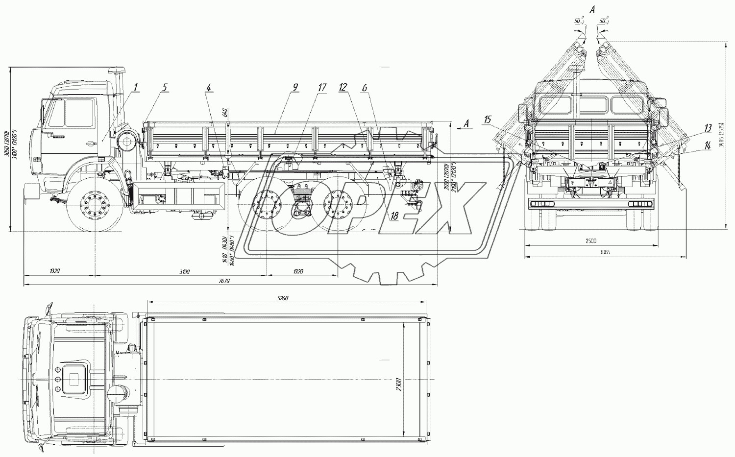 45143-0000010-15 Автомобиль-самосвал КАМАЗ-45143