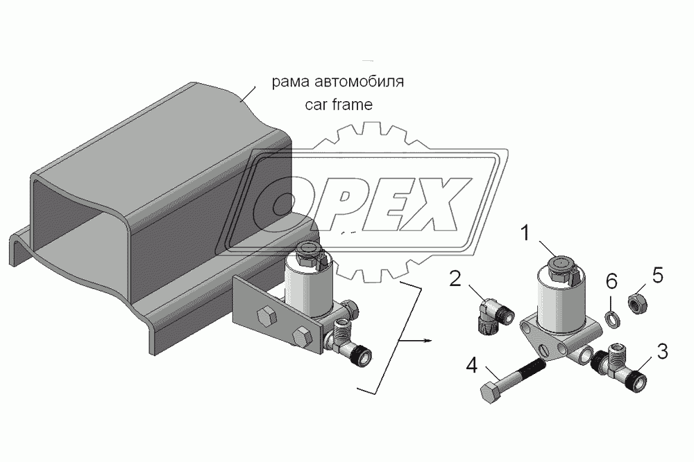 55102-8606012-10   Установка электропневмоклапана