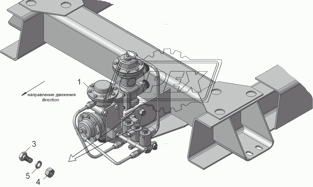 55102-8607001-20   Установка блока управления