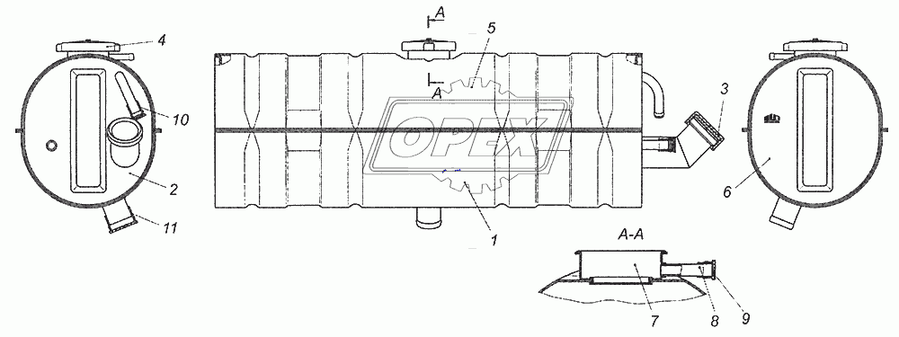 5297-1311010-10 Бачок расширительный