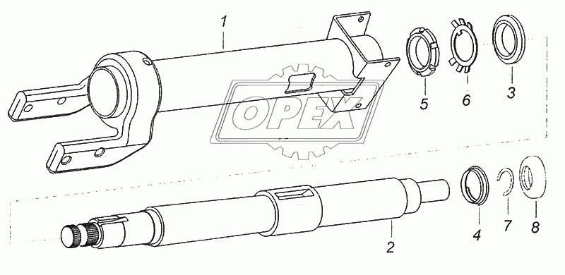 6520-3444010-19 Колонка рулевого управления