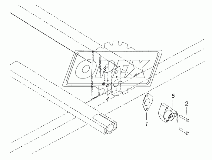 5297-3723003-30 Установка розетки прицепа