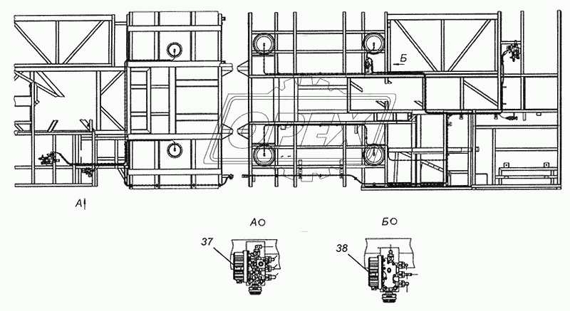 52974-4005001 Установка управления пневмоподвеской ECAS