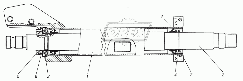 6520-3444010-19 Колонка рулевого управления
