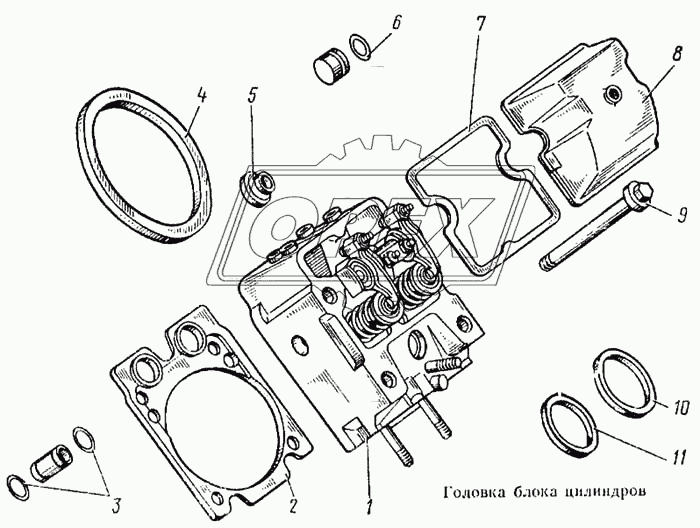 Головка блока цилиндров