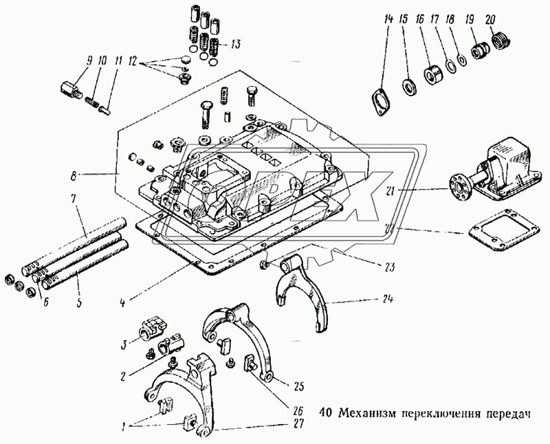 Механизм переключения передач