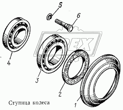 Ступица колеса