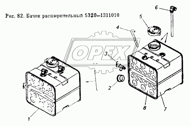 Бачок расширительный