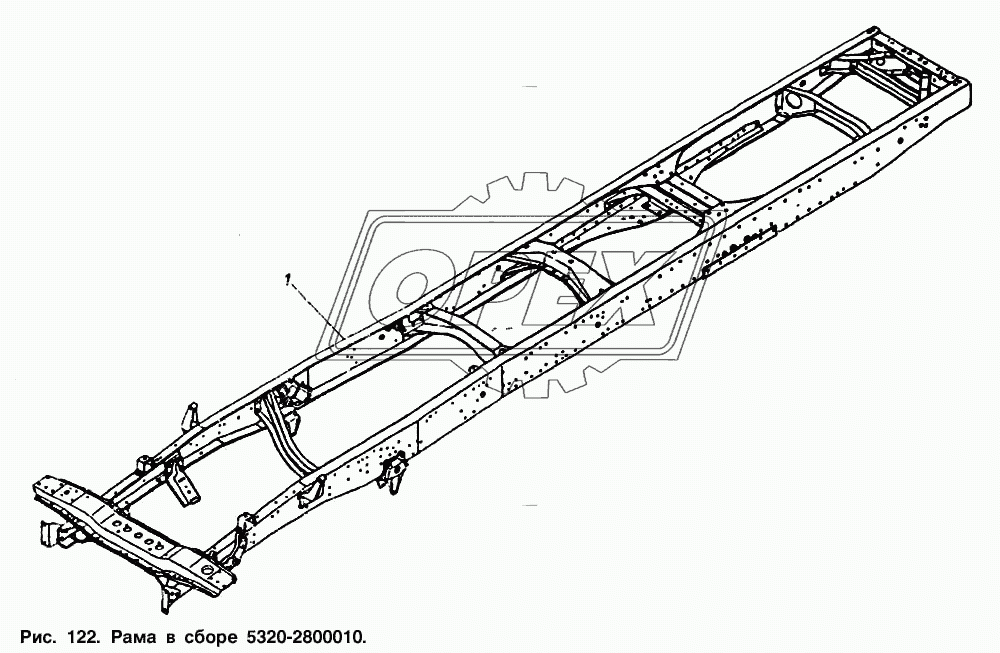 Рама в сборе 5320-2800010