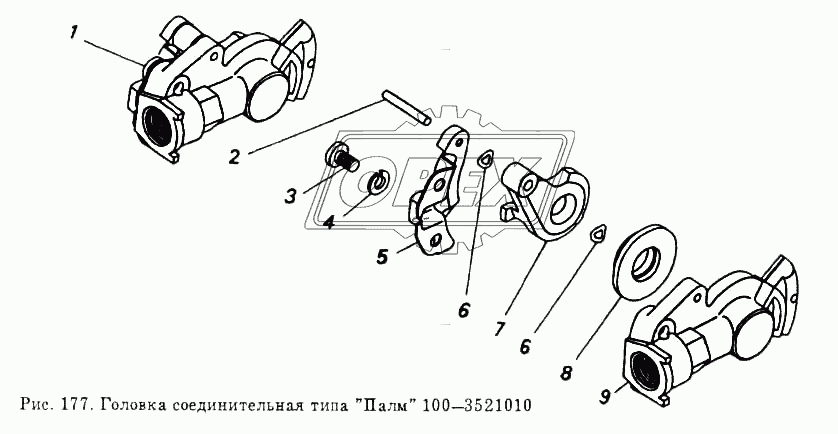 Головка соединительная типа "Палм"