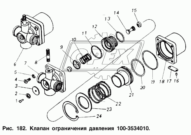 Клапан ограничения давления