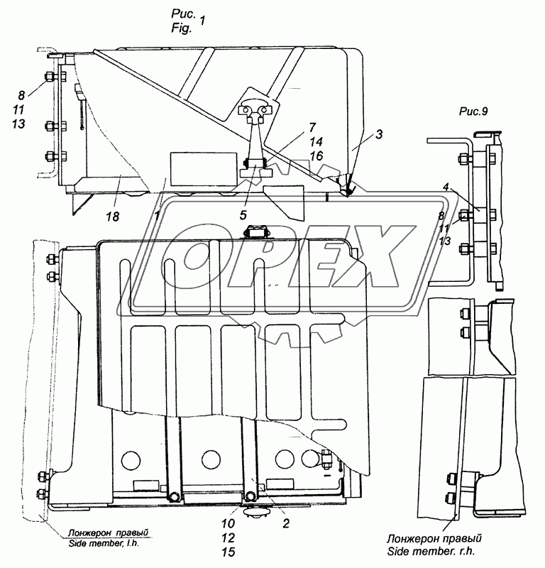 53215-3703001-88 Установка аккумуляторных батарей