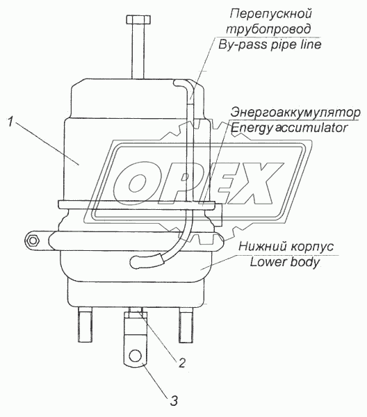 Камера тормозная тип 30/24