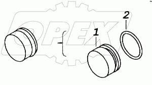 Заглушка с кольцом
