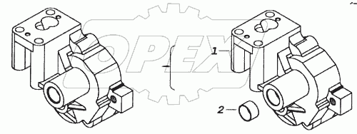Корпус насоса