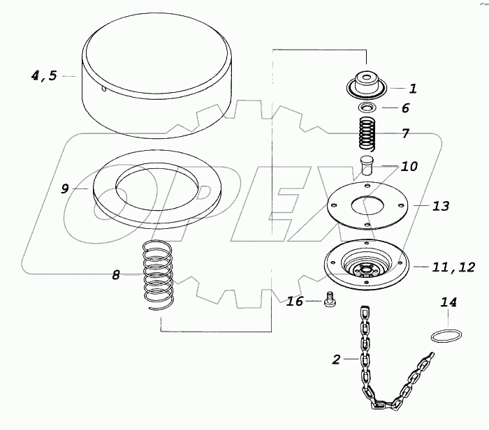 Пробка топливного бака