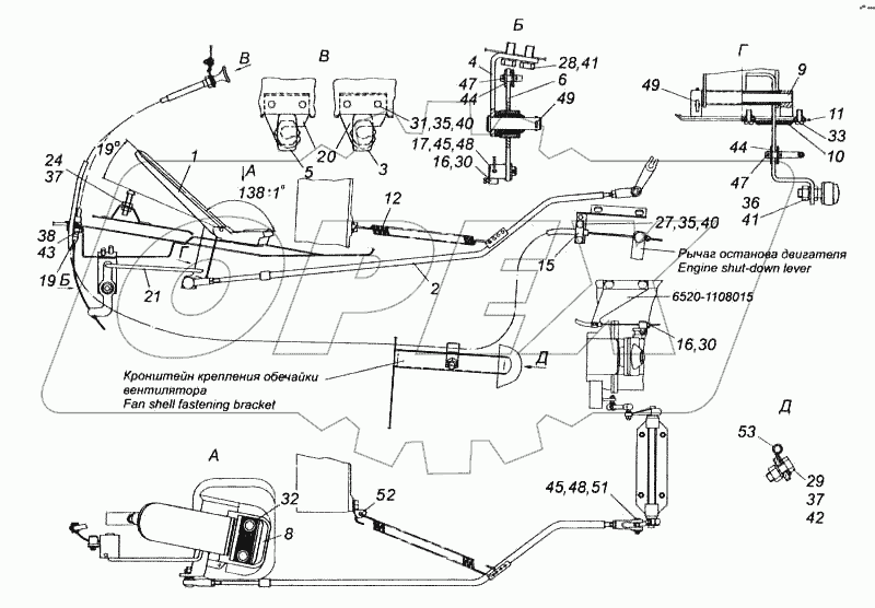 Управление подачей топлива