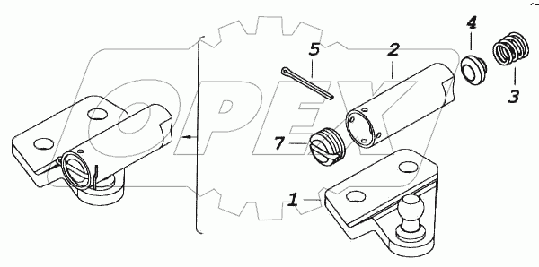 Наконечник с косынкой