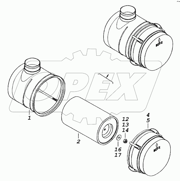 Фильтр воздушный
