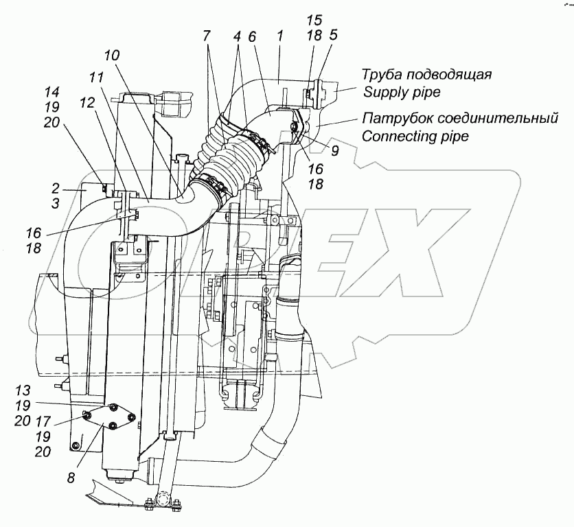 Установка системы ОНВ