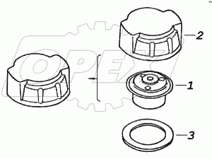 Пробка расширительного бачка