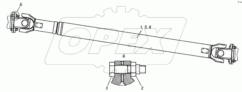 Установка карданных валов