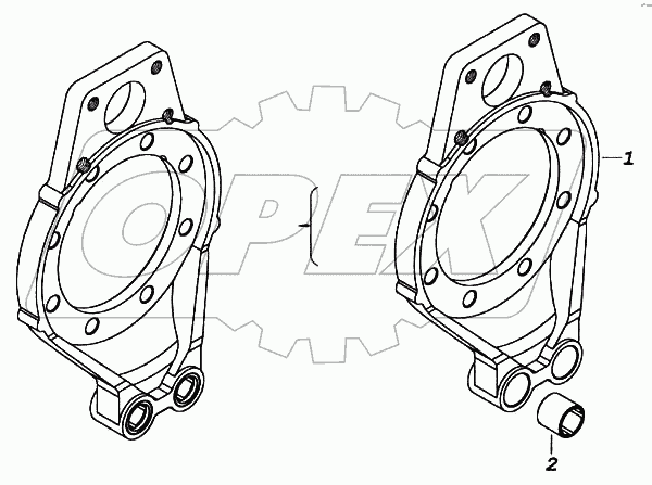 Суппорт тормоза