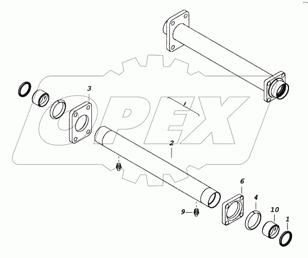 Кронштейн с втулками