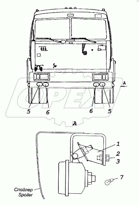 Установка фар дополнительных и противотуманных