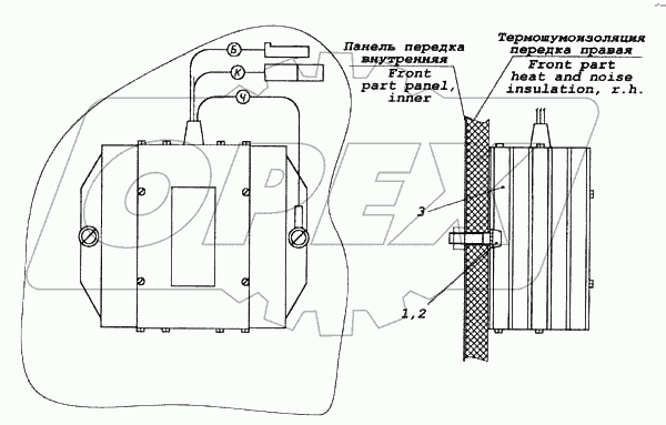 Установка преобразователя напряжения