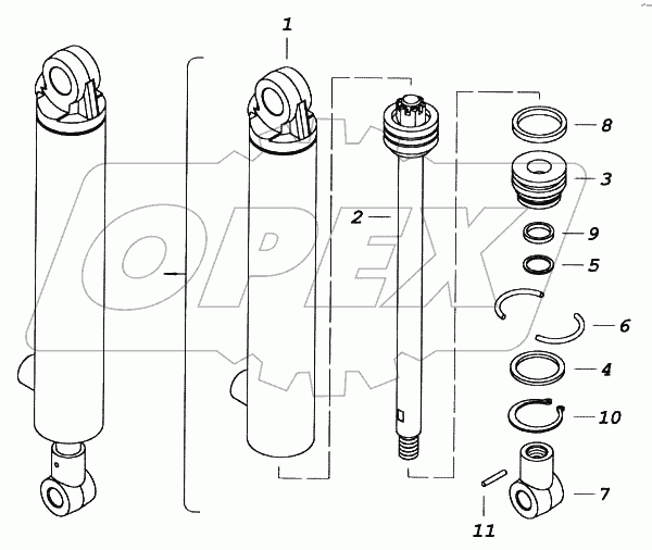 Гидроцилиндр