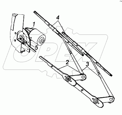 Стеклоочиститель электрический