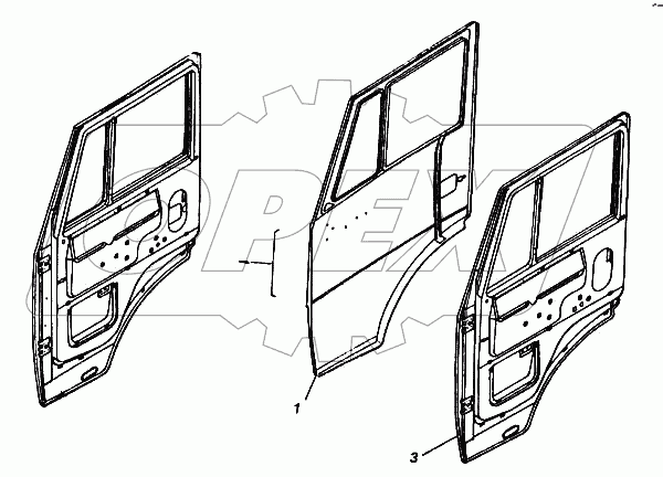 Дверь правая
