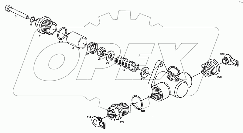 Топливоподкачивающий насос FP/KG24P302