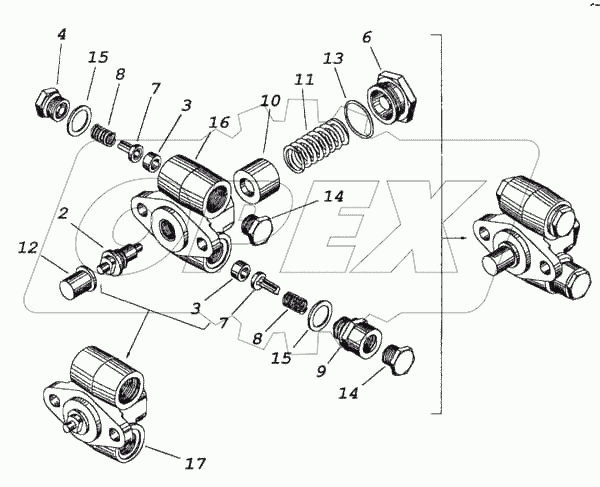 Насос топливный низкого давления