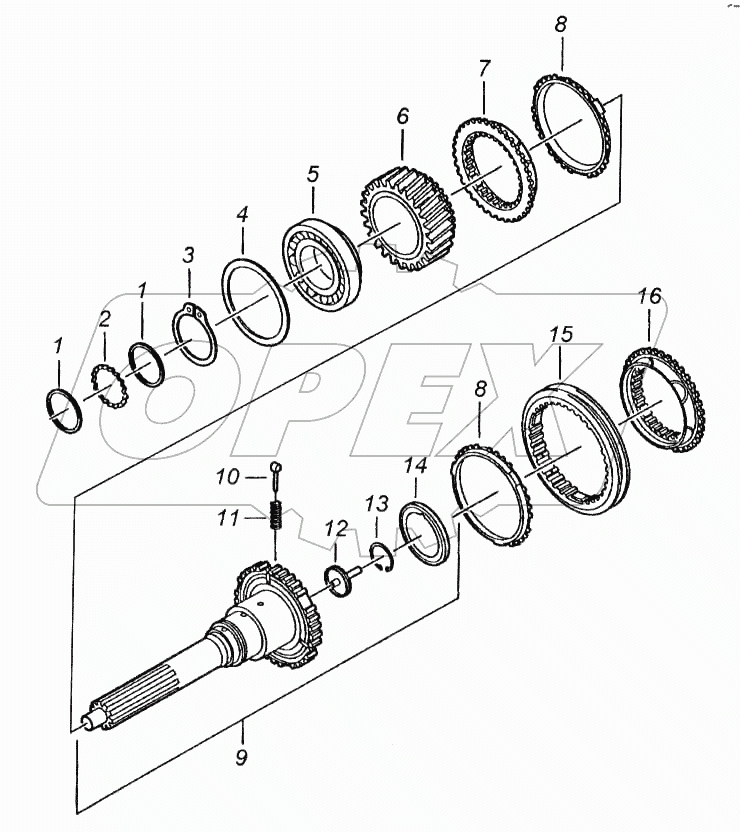 Первичный вал