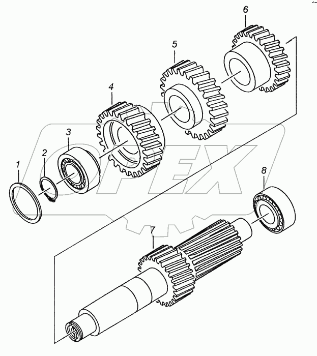 Промежуточный вал