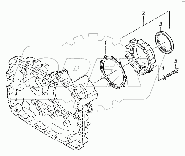Картер планетарной передачи