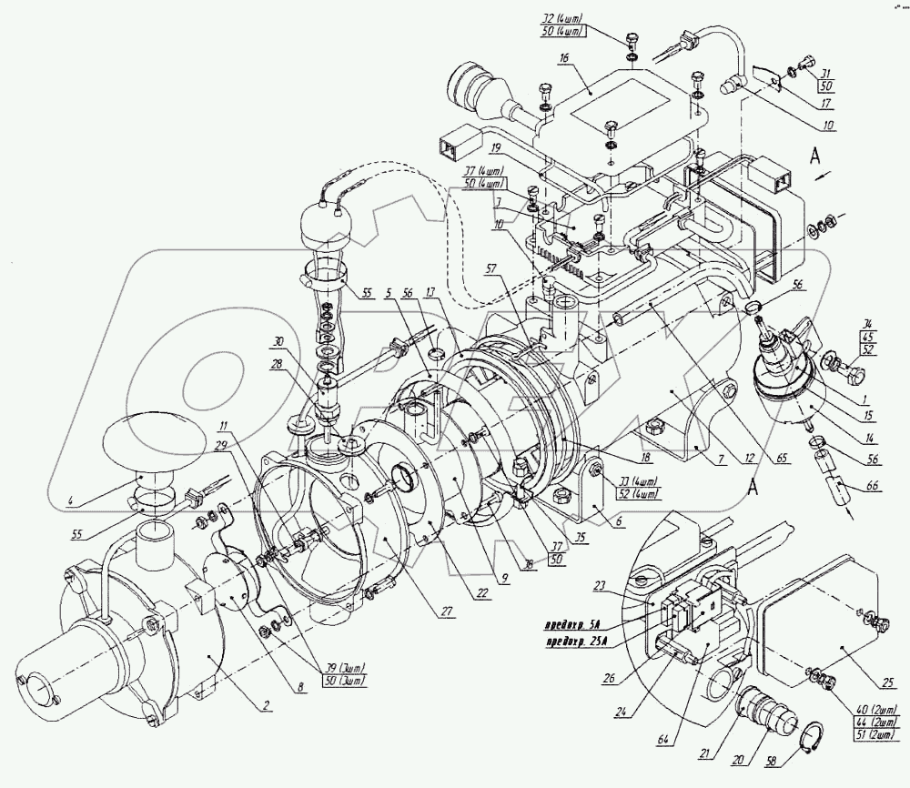 Комплектация нагревателя 14ТС-10