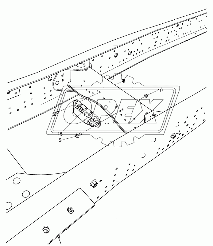 5490-4019321 Установка датчика угловых скоростей